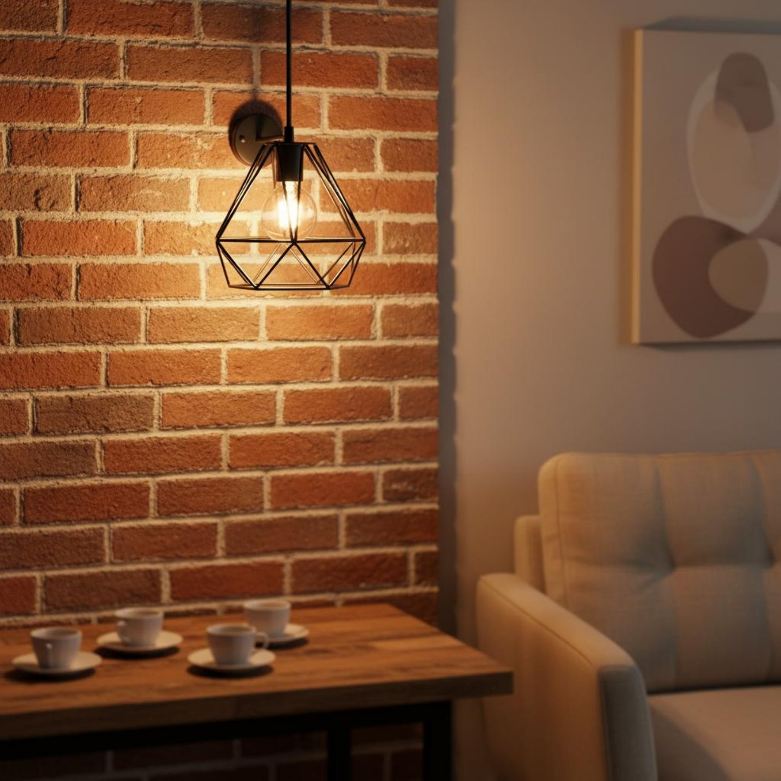 Geometric Lamp Shade - Abat-jour en forme de losange, abat-jour