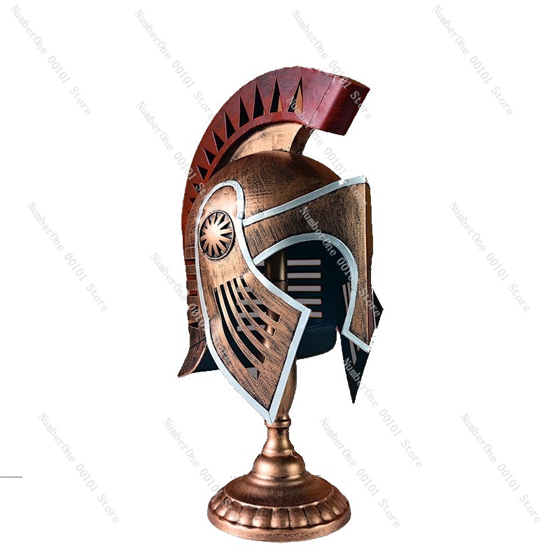Lighting Decor Photos - Casque de guerrier européen de luxe