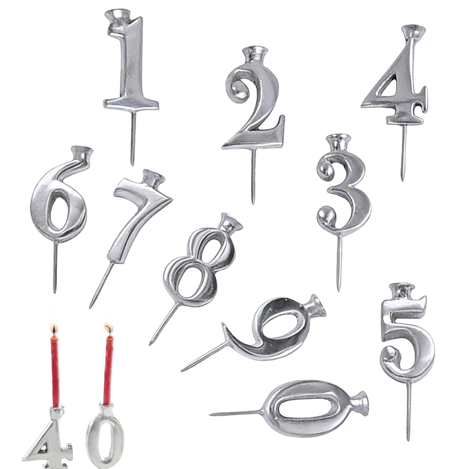 Candle Holder Set - Ensemble de supports à bougies d'anniversaire