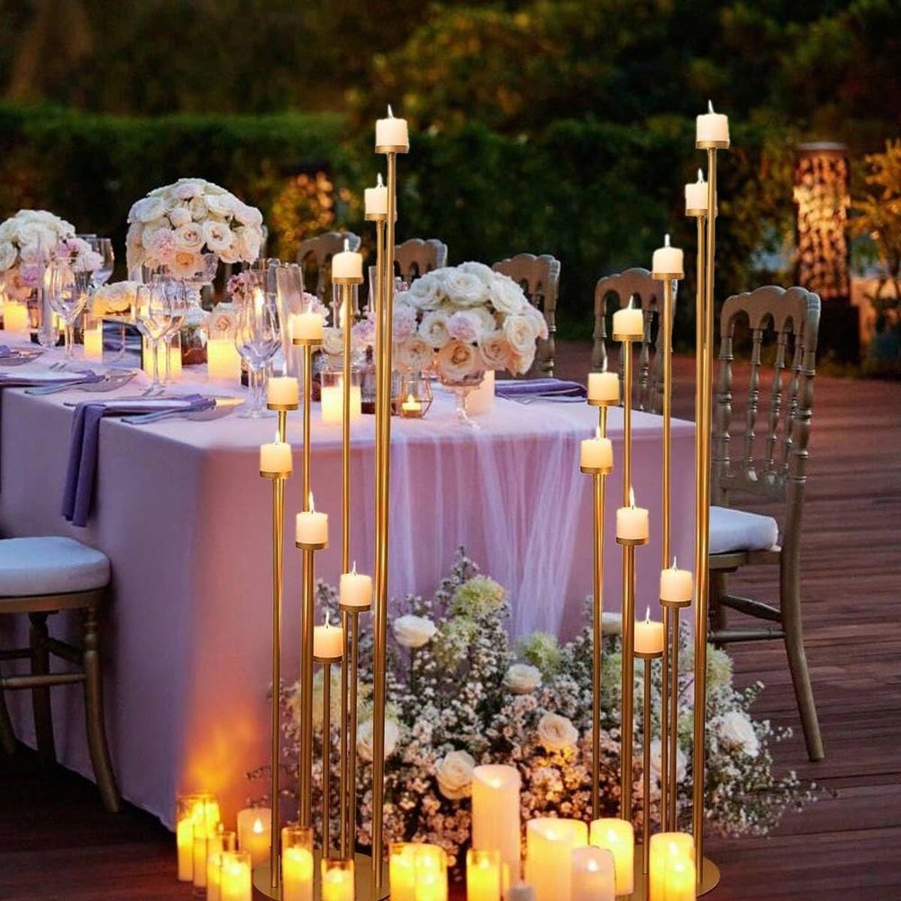 Candle Holder Set - 2 pièces de chandeliers à 9