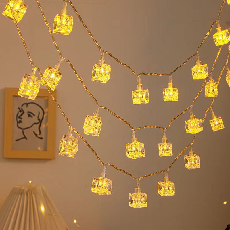 Fairy Light Curtain - Guirlande lumineuse multicolore en forme de