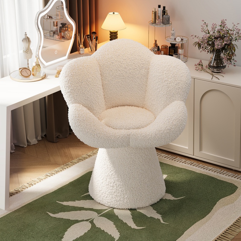 Furniture Lighting & Decor Magazine - Chaise de maquillage pivotante pour coiffeuse