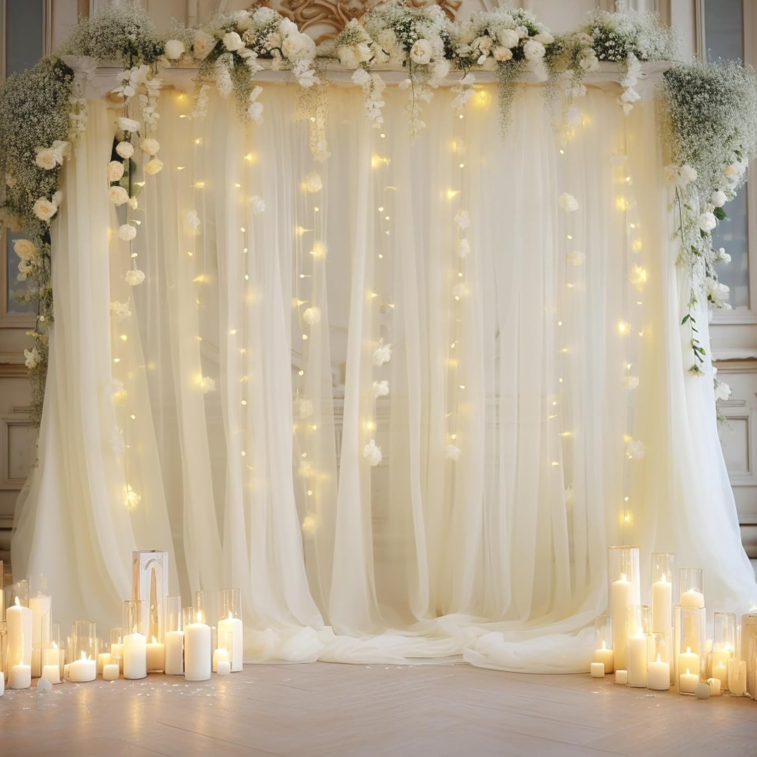 Lighting Decor Photos - Lot de 1 toile de fond