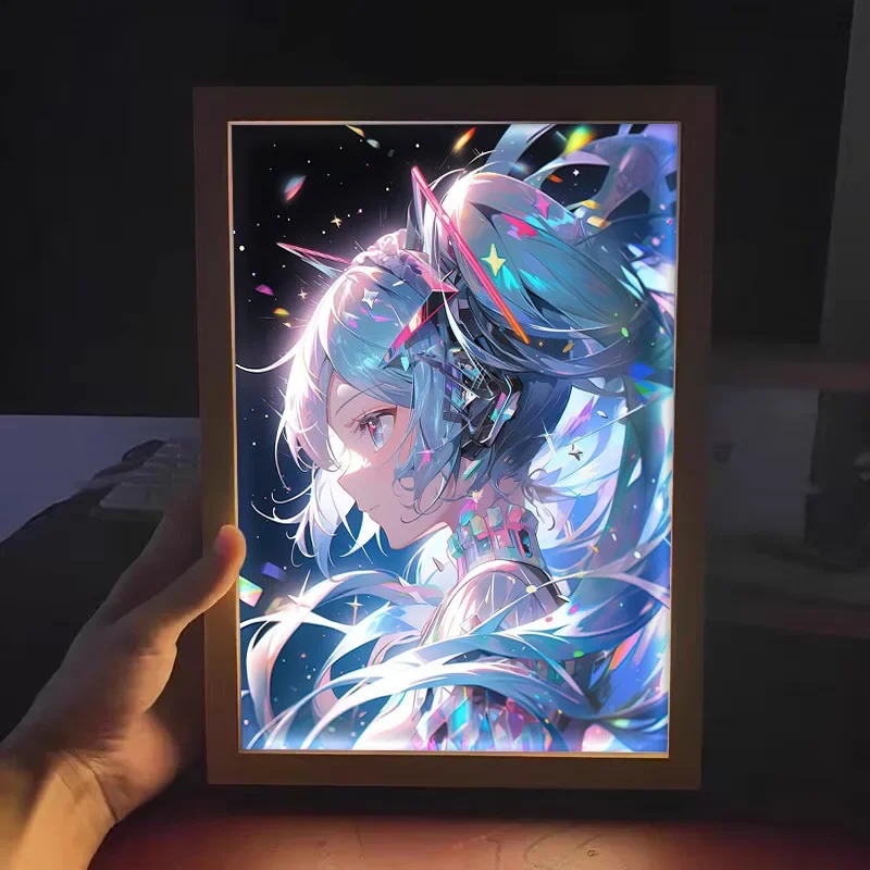 Hatsune Miku série peinture lu - Lighting Decor Photos avis et prix