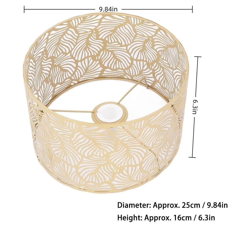 Abat-jour simple en fer, motif - Geometric Lamp Shade avis et prix