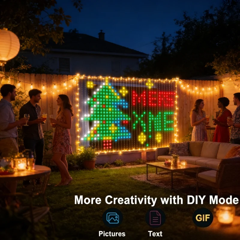 Rideaux lumineux intelligents  - Fairy Light Curtain avis et prix