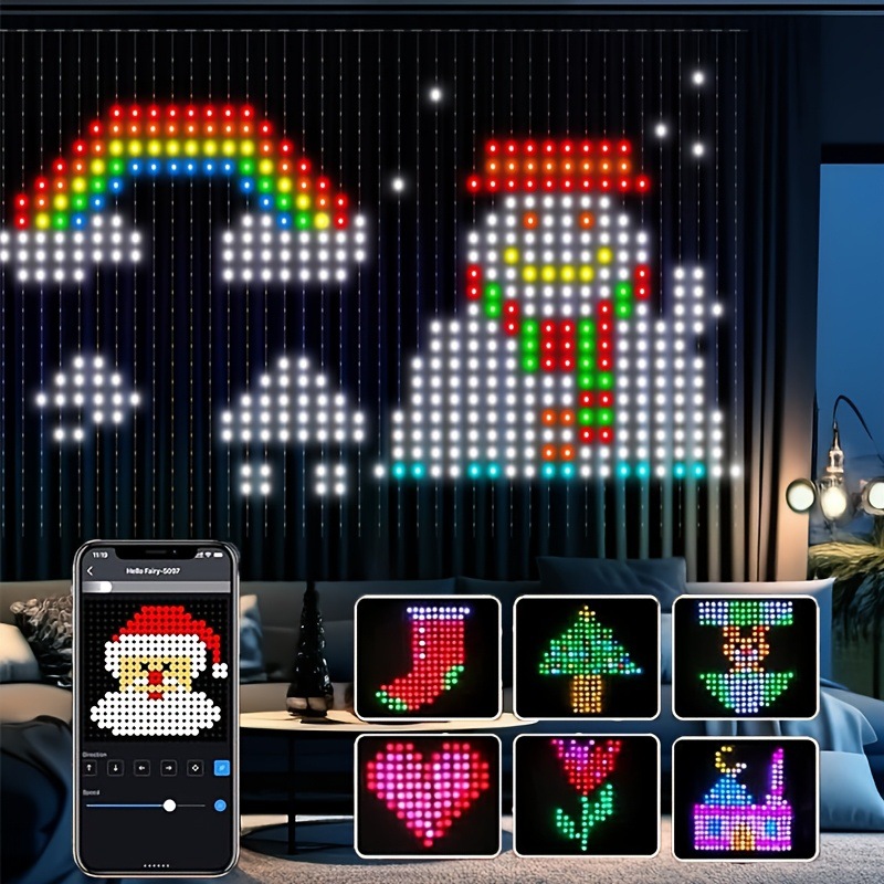 Guirlandes lumineuses LED fest - Fairy Light Curtain avis et prix
