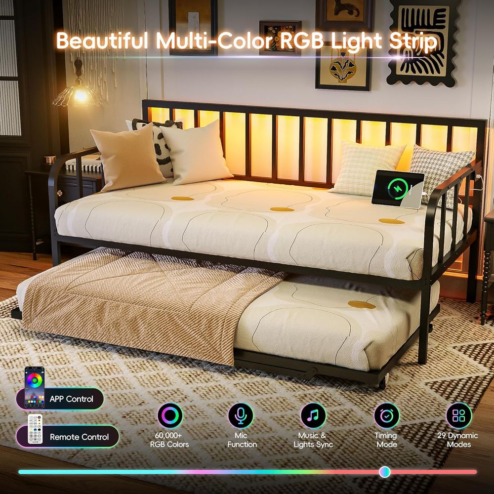 Lit de repos MU avec lit gigog - Furniture Lighting & Decor Magazine avis et prix