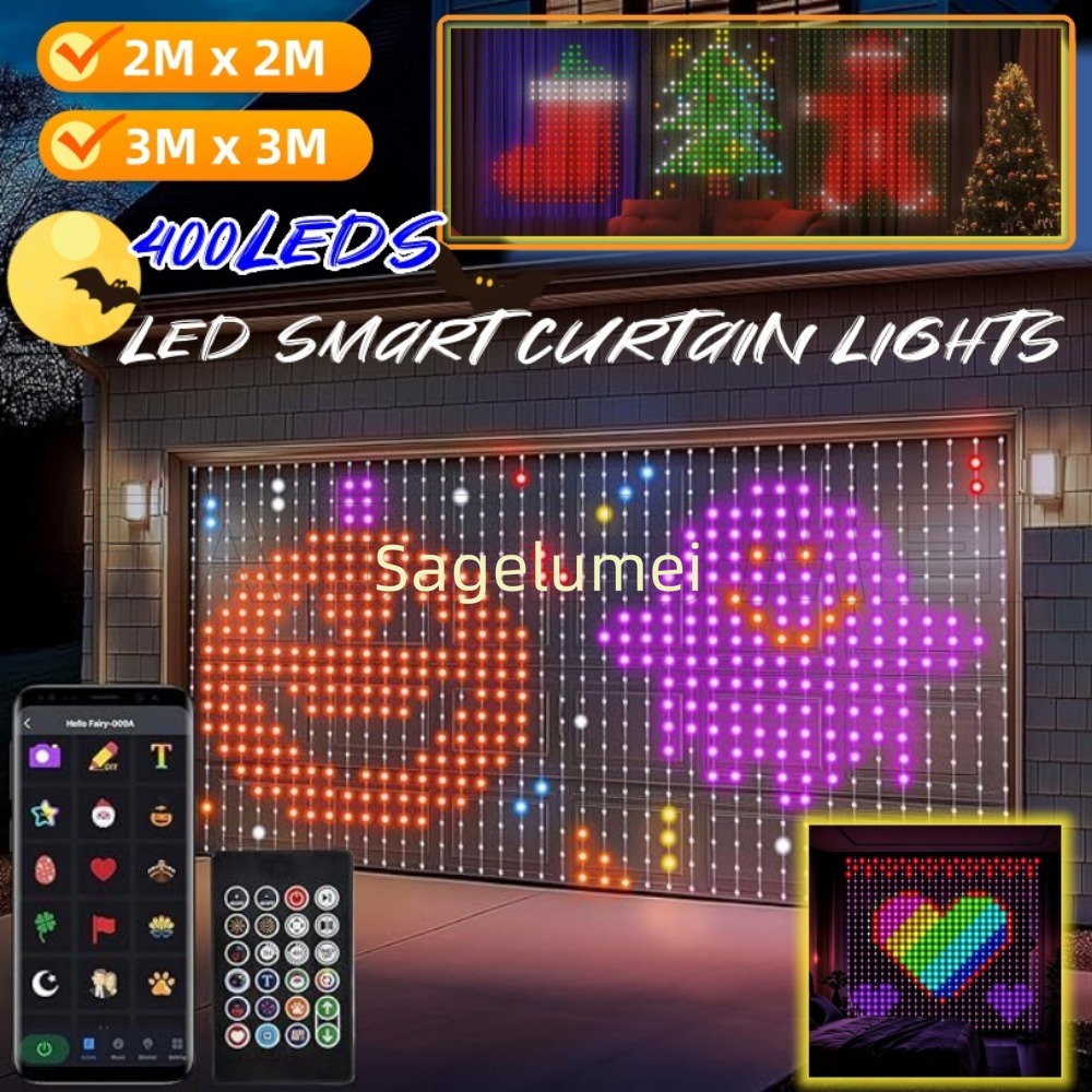 400LED guirlandes lumineuses r - Fairy Light Curtain avis et prix
