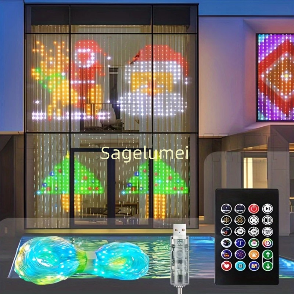 400LED guirlandes lumineuses r - Fairy Light Curtain avis et prix