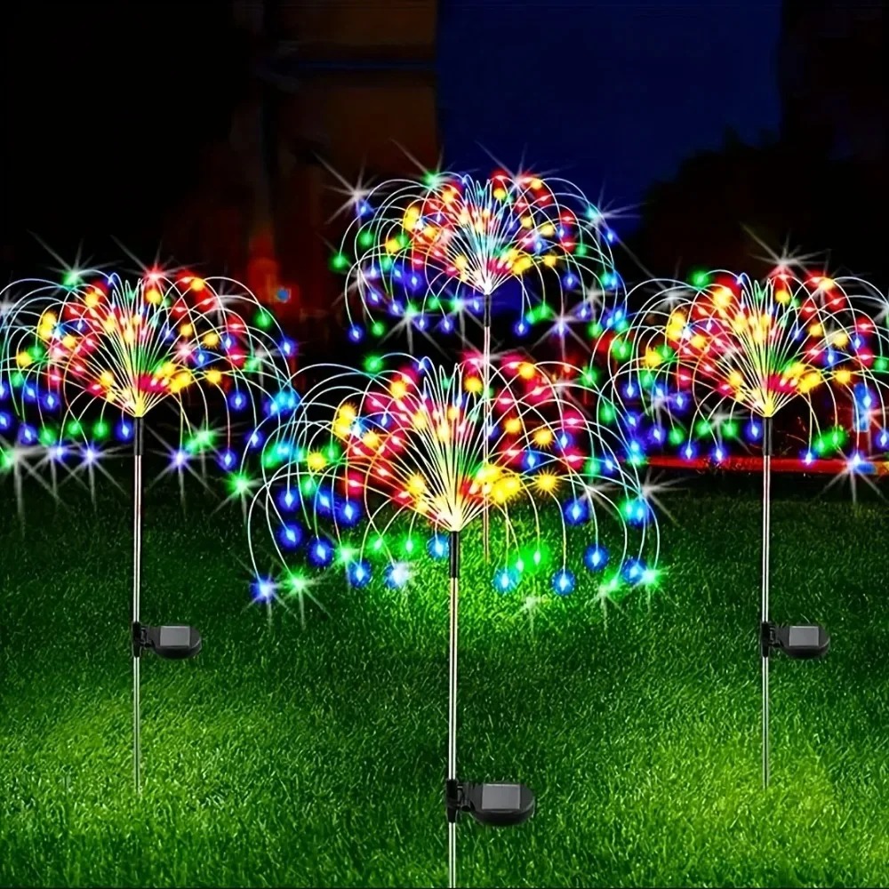 Feu d'artifice solaire LED, dé - Outdoor Lighting Wedding Decor avis et prix