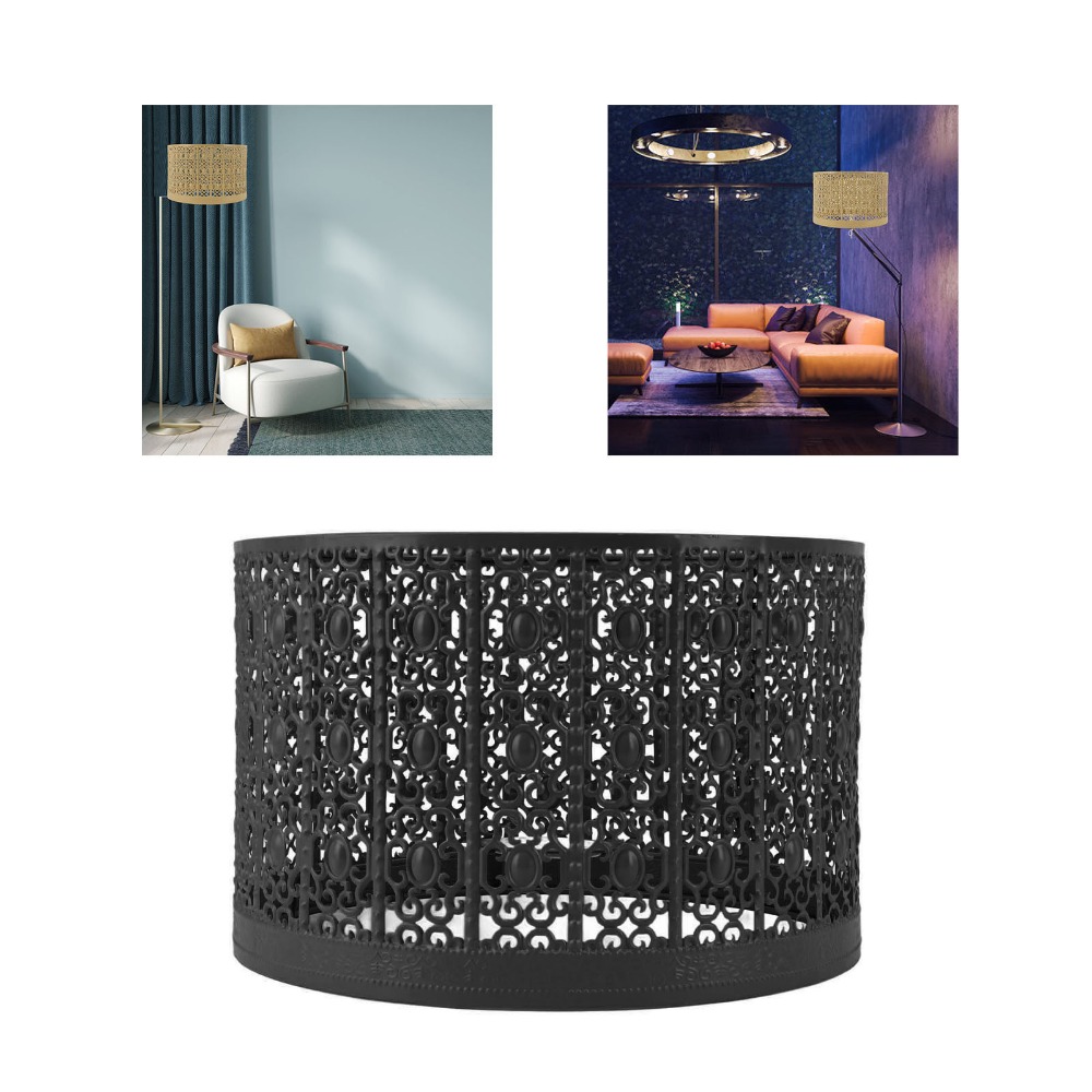Abat-jour simple en fer, motif - Geometric Lamp Shade avis et prix
