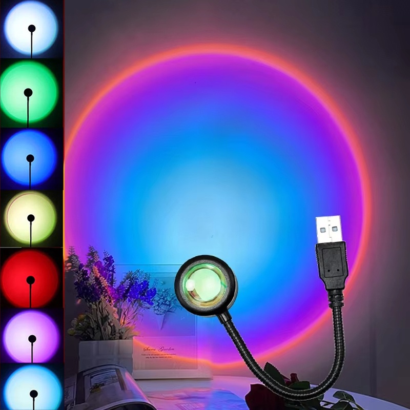 Projecteur mural créatif USB L - Lighting Room Decor Photo avis et prix