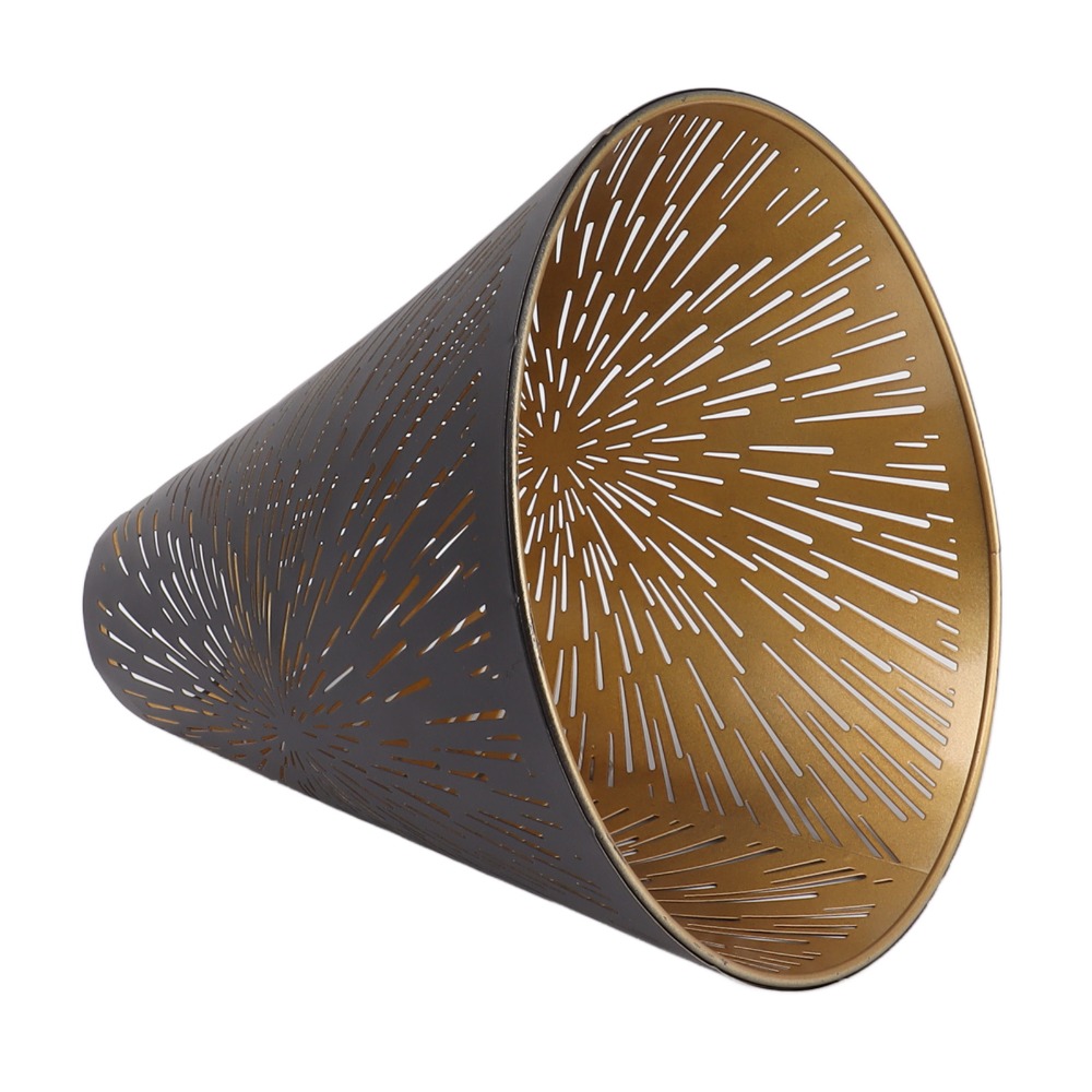 Abat-jour en fer moderne à mot - Geometric Lamp Shade avis et prix