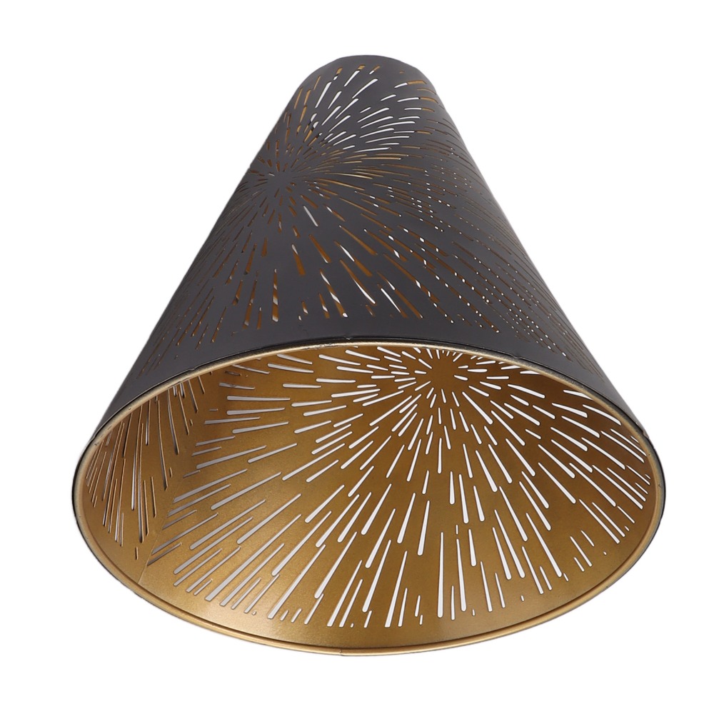 Abat-jour en fer moderne à mot - Geometric Lamp Shade avis et prix