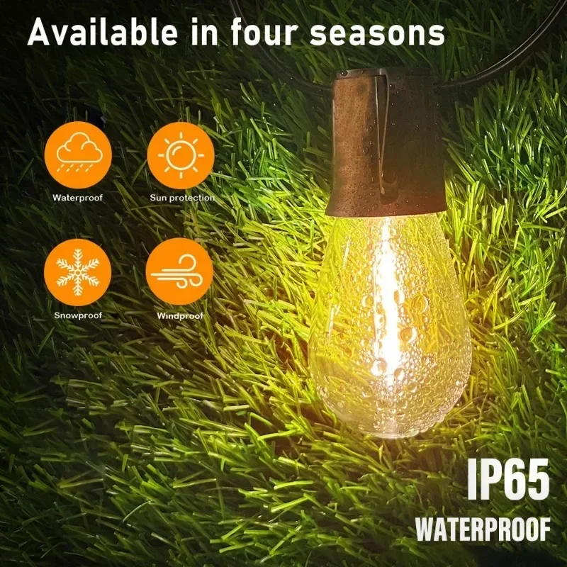 Guirlande solaire LED IP65, im - Outdoor Lighting Wedding Decor avis et prix