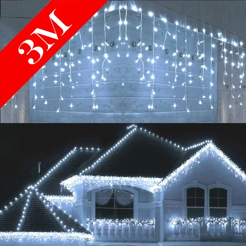 Lumières de noël décoration ex - Fairy Light Curtain avis et prix
