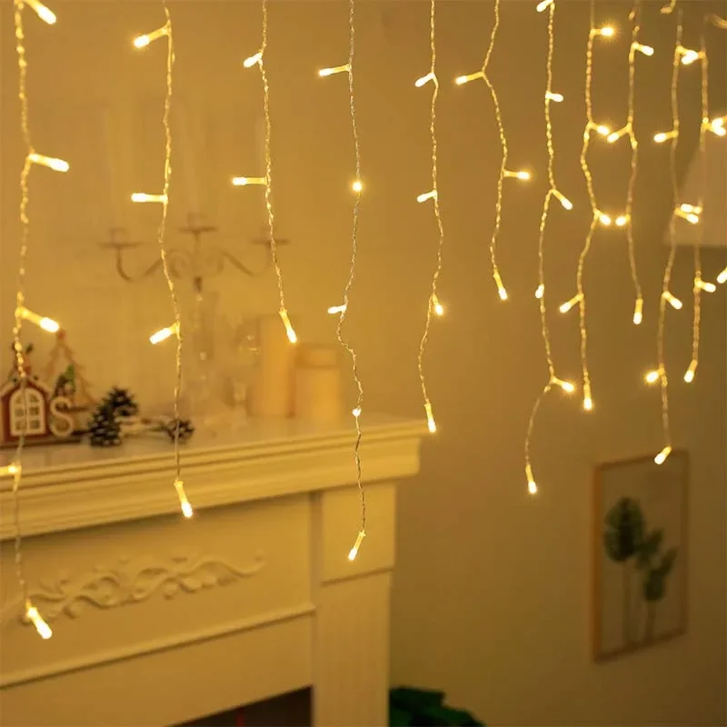 Lumières de noël décoration ex - Fairy Light Curtain avis et prix