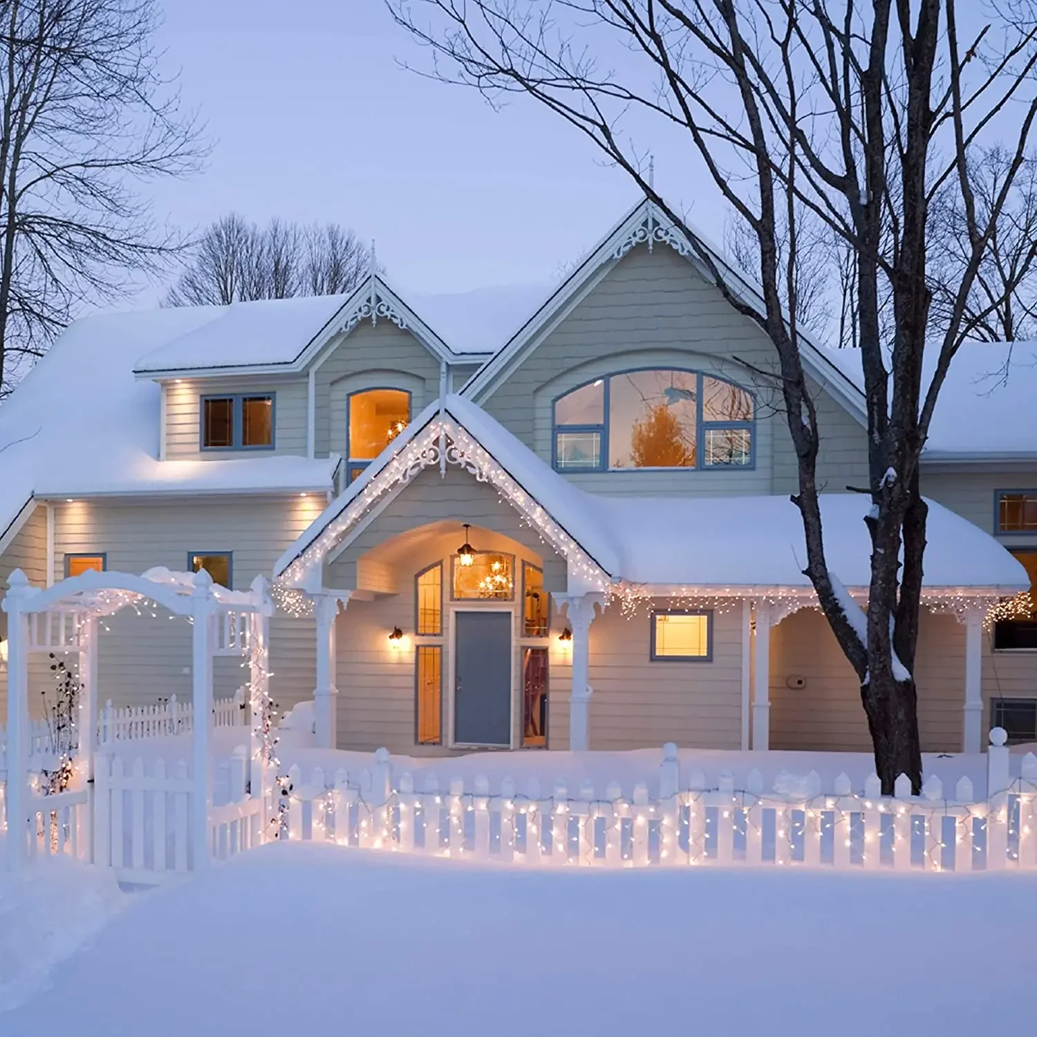 Lumières de noël décoration ex - Fairy Light Curtain avis et prix