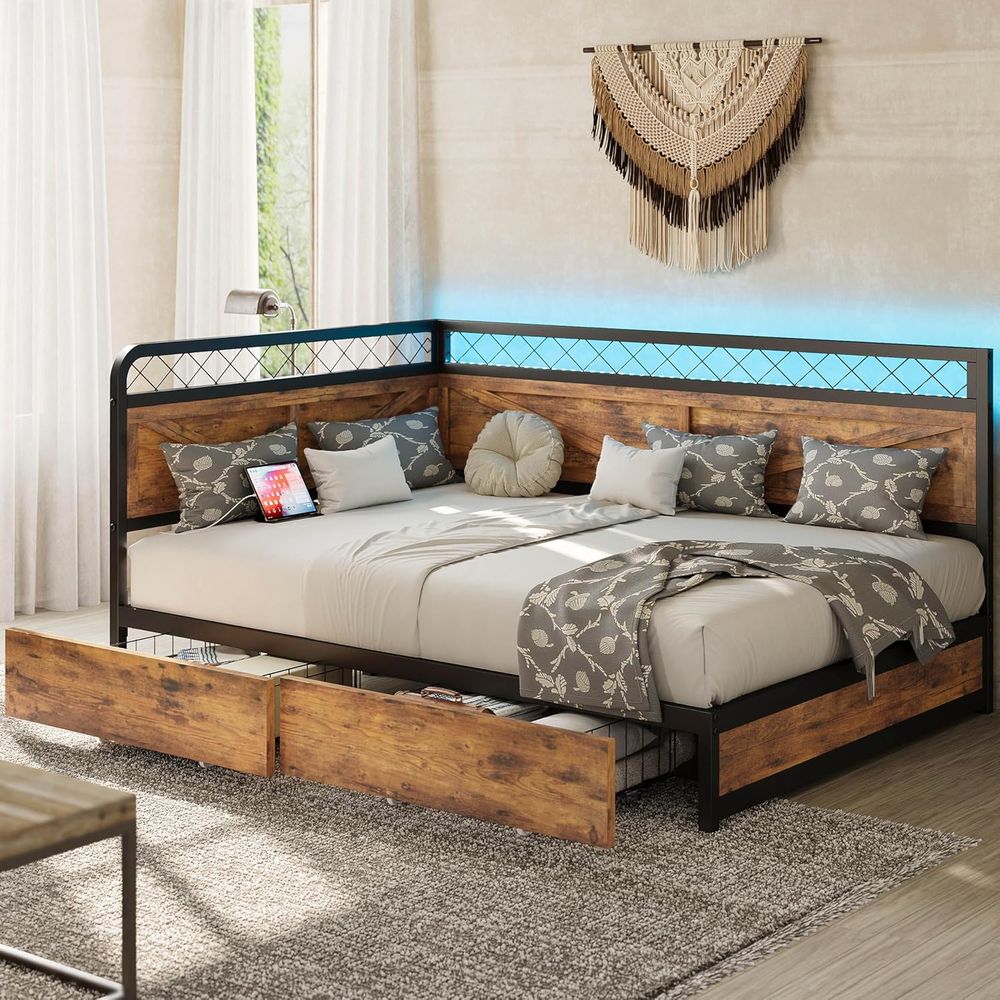 Lit ANCTOR avec rangements, li - Furniture Lighting & Decor Magazine avis et prix