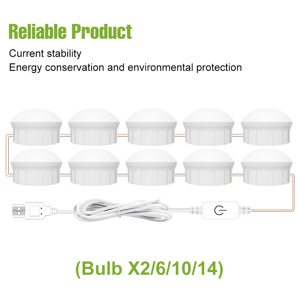 Lampe LED USB pour miroir de c - Colour Changing Bulb avis et prix