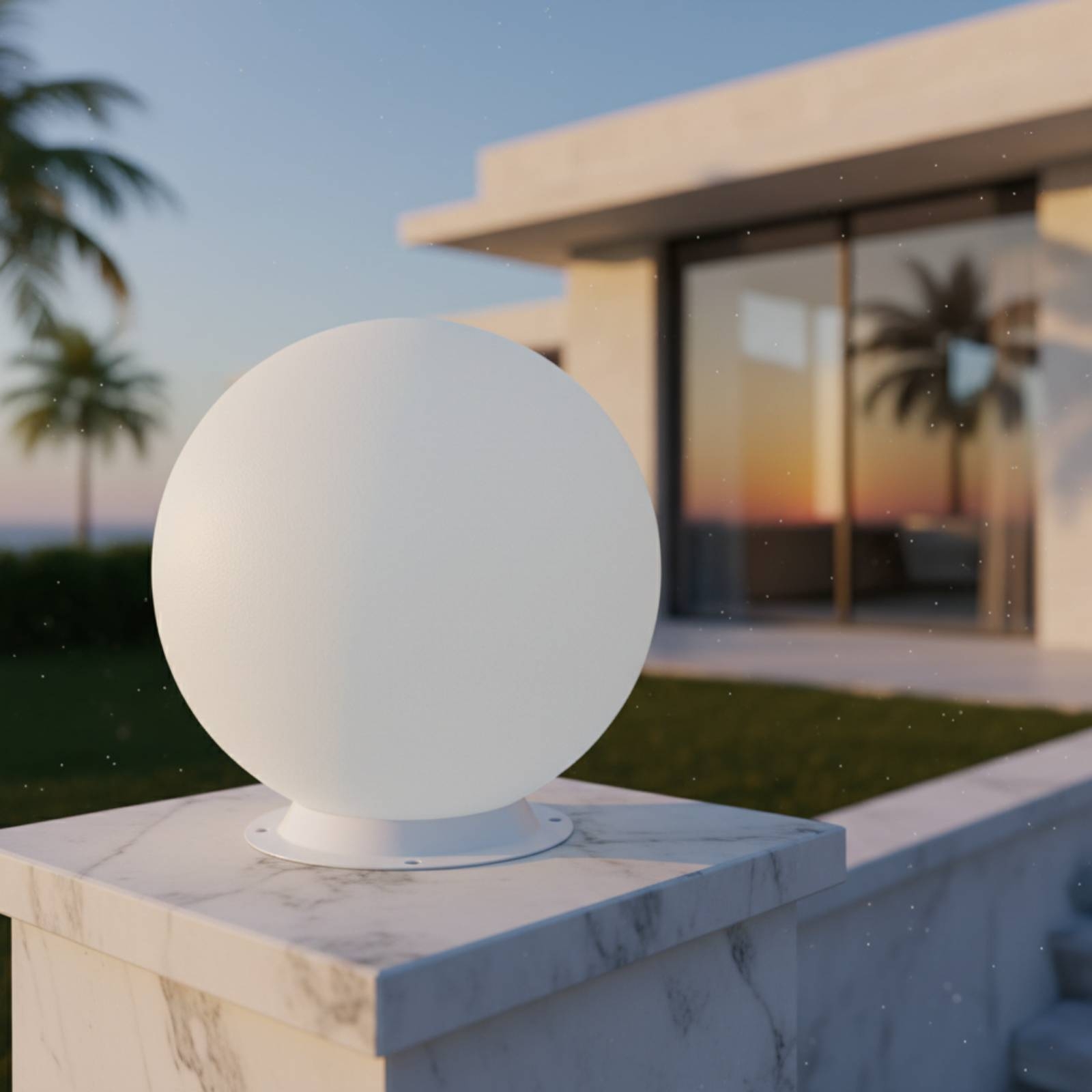 Lampe solaire pour poteau, lum - Garden Lighting Decor avis et prix