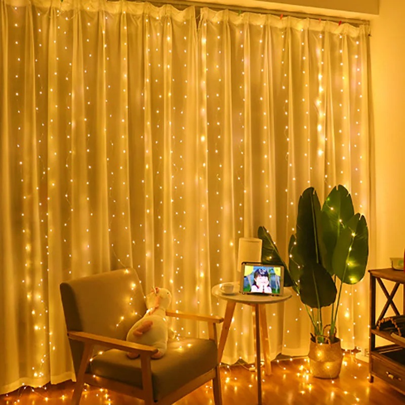 Guirlande de rideau sur fenêtr - Fairy Light Curtain avis et prix