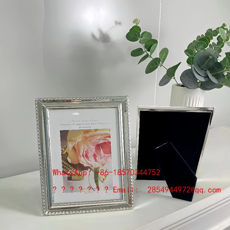 Cadre photo en métal argenté d - Lighting Decor Photos avis et prix