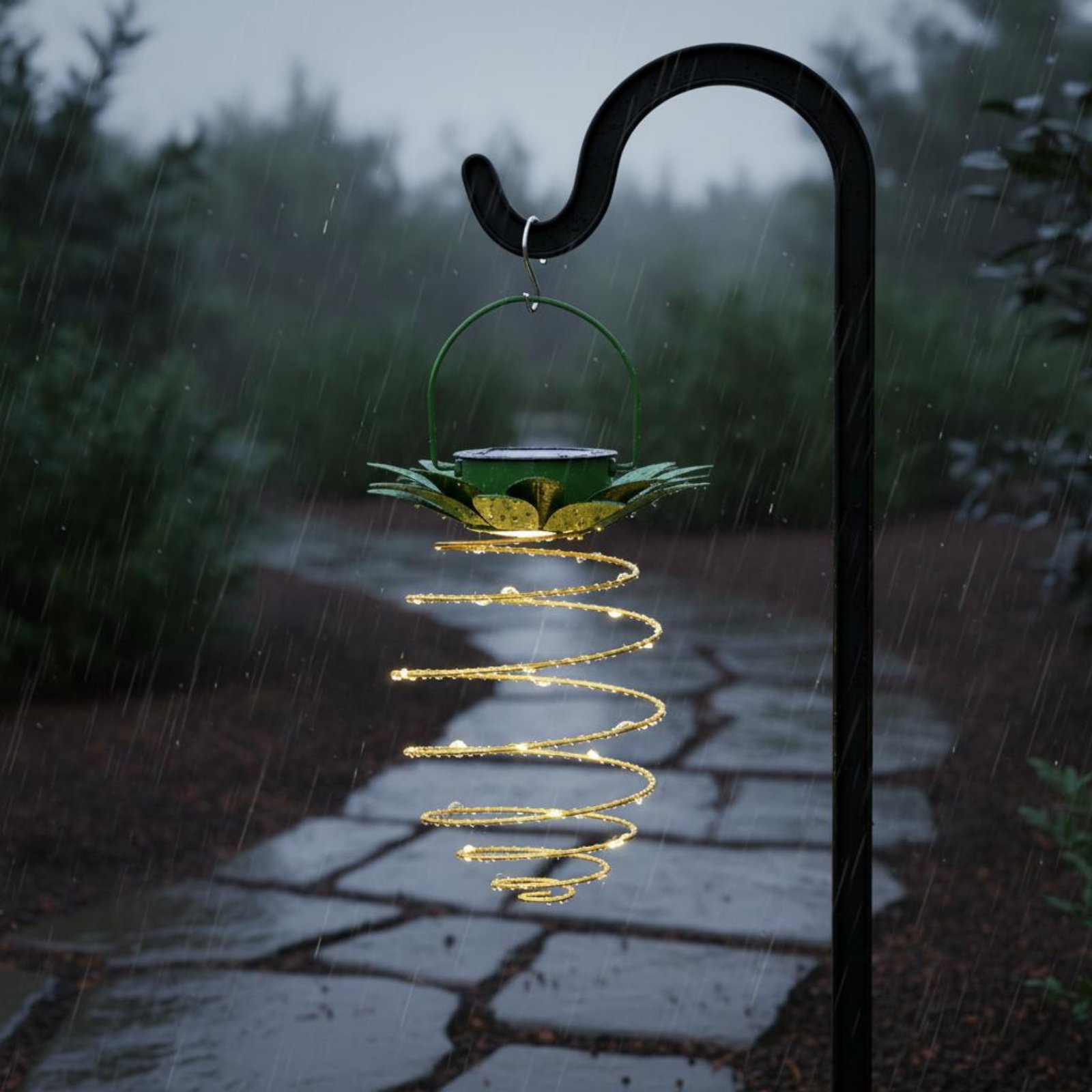 Lampe solaire en forme d'anana - Garden Lighting Decor avis et prix
