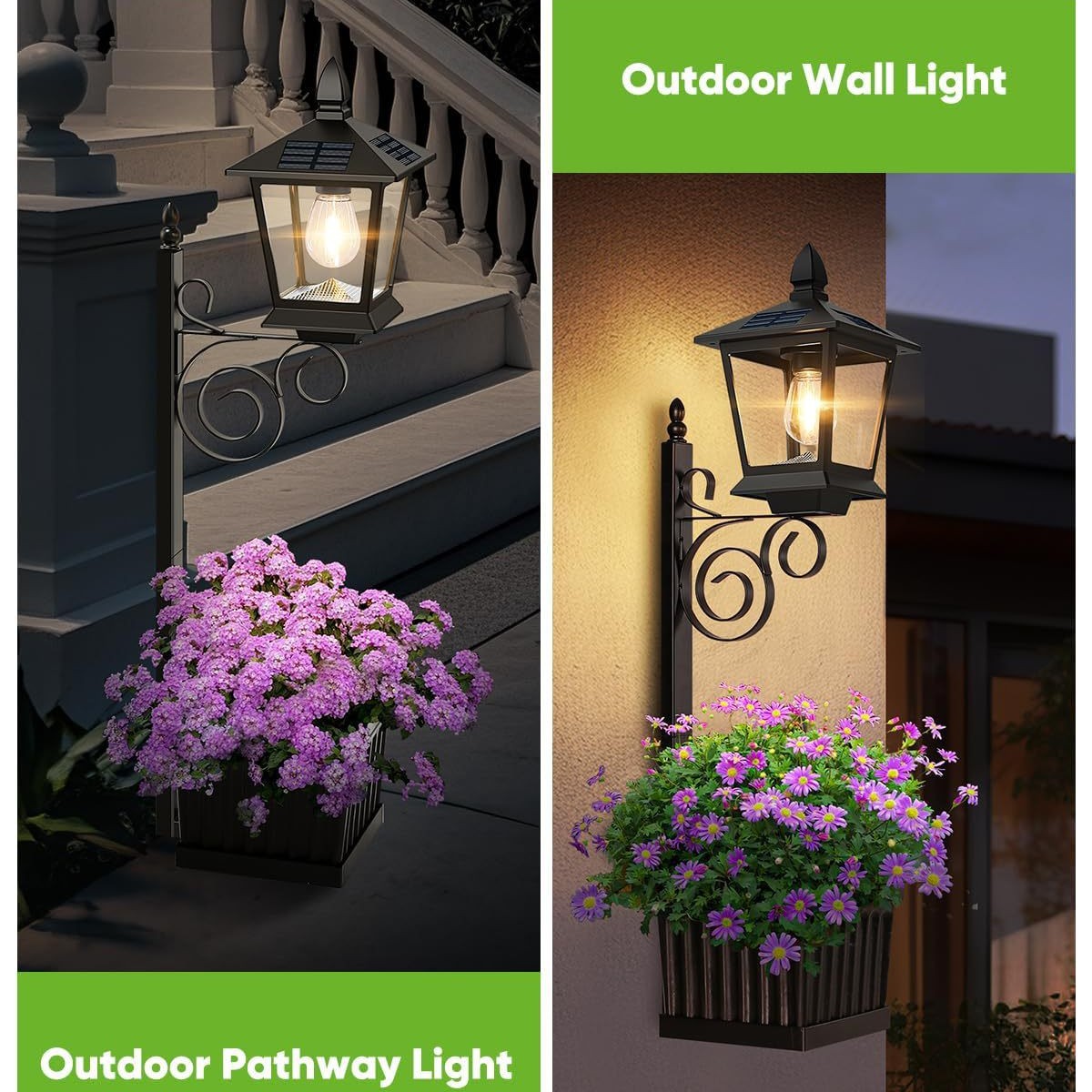 Lampe solaire 2 en 1 pour plan - Garden Lighting Decor avis et prix