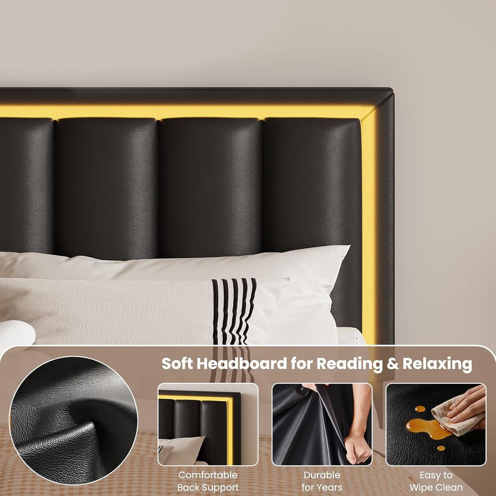Lit queen size IMMERSTABLE ave - Furniture Lighting & Decor Magazine avis et prix