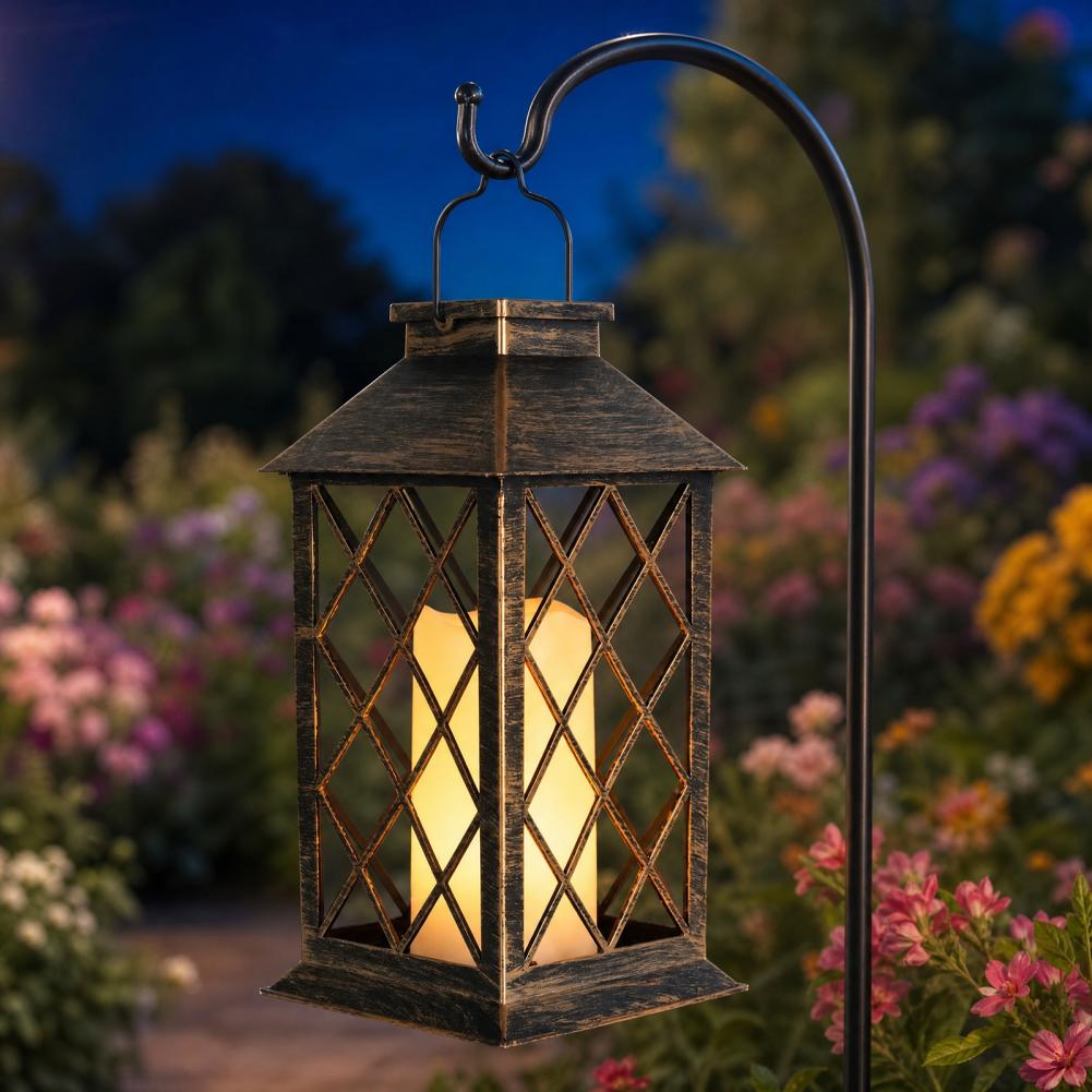 Lanterne solaire rétro, lanter - Garden Lighting Decor avis et prix