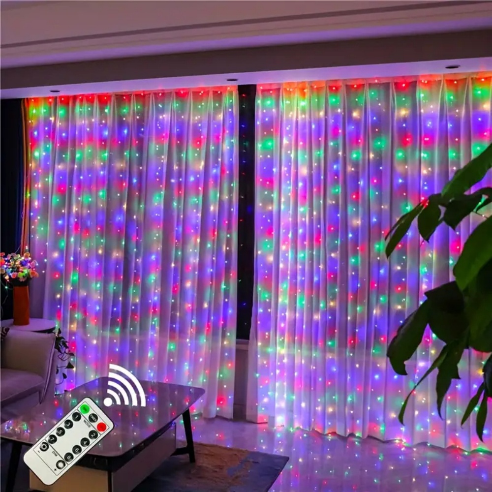 Guirlande de lumières LED à ri - Fairy Light Curtain avis et prix