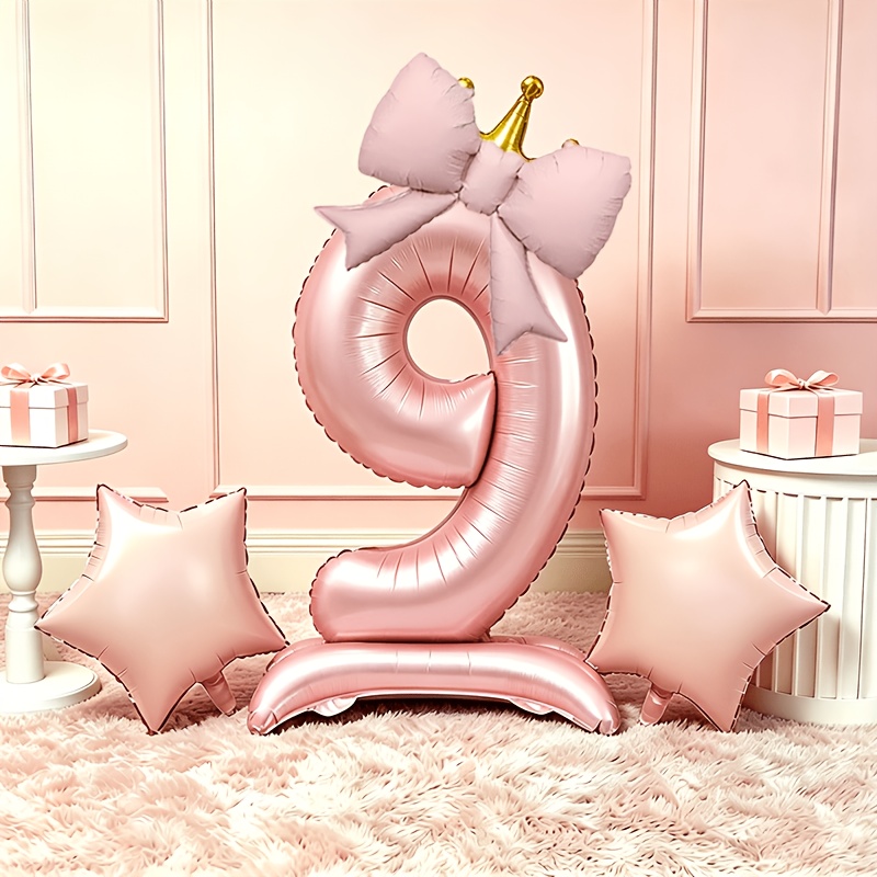 Ballons 3D rose clair de luxe  - Lighting Decor Photos avis et prix