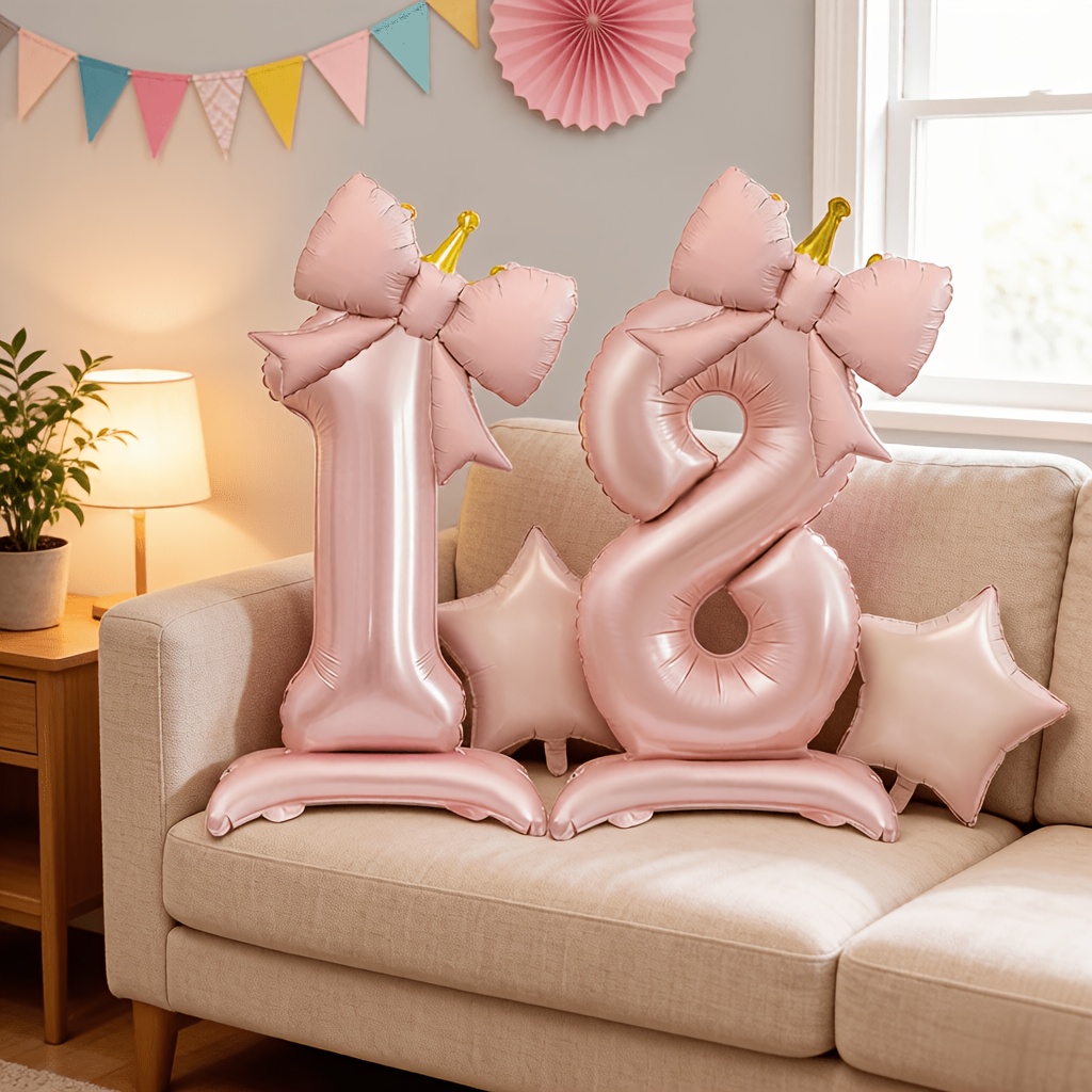 Ballons 3D rose clair de luxe  - Lighting Decor Photos avis et prix