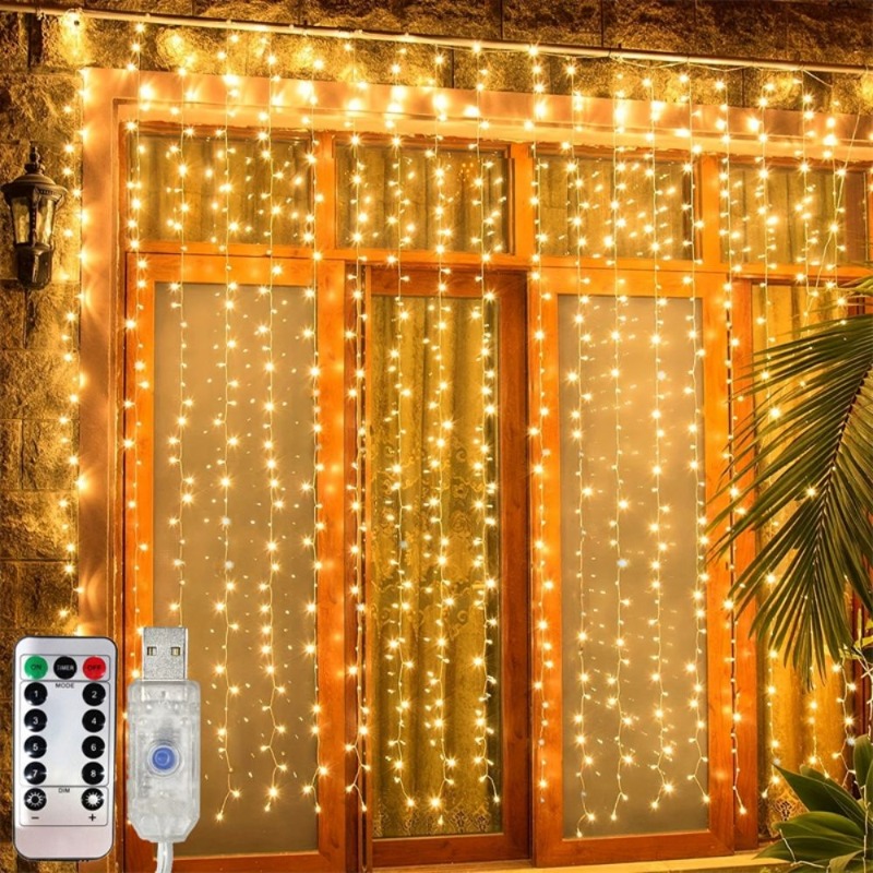 Guirlande lumineuse LED 3/4/6m - Fairy Light Curtain avis et prix