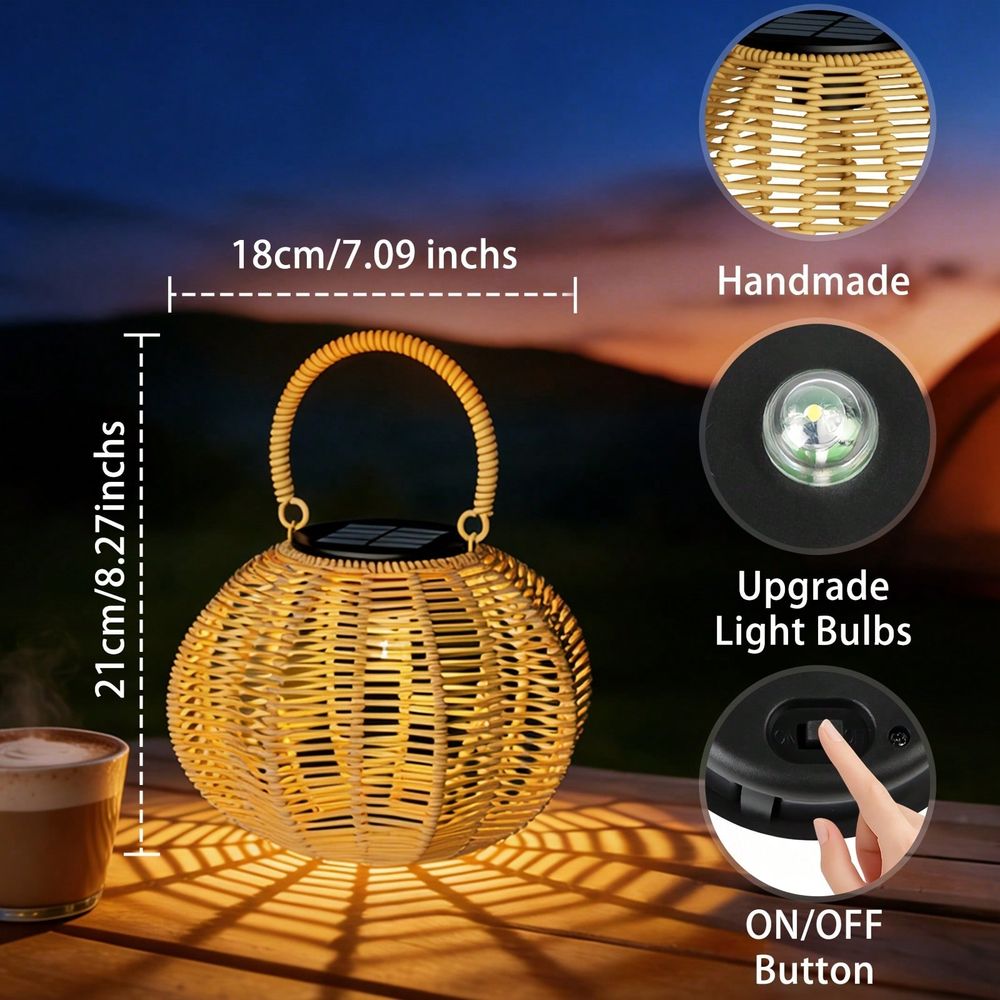 Lampe solaire en rotin pour la - Outdoor Lighting Wedding Decor avis et prix