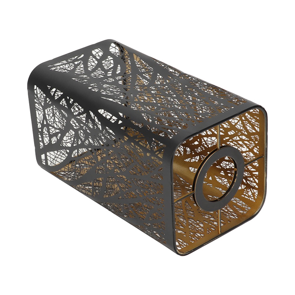 Abat-jour en fer moderne à mot - Geometric Lamp Shade avis et prix