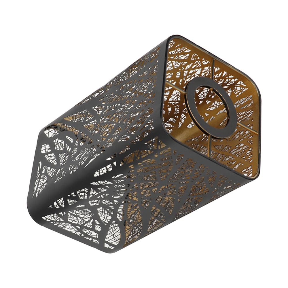 Abat-jour en fer moderne à mot - Geometric Lamp Shade avis et prix