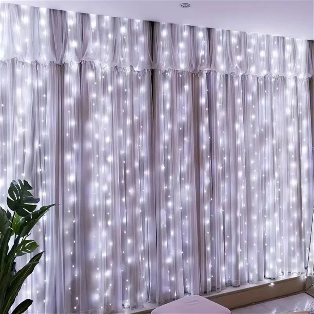 Guirlande lumineuse LED à pile - Fairy Light Curtain avis et prix