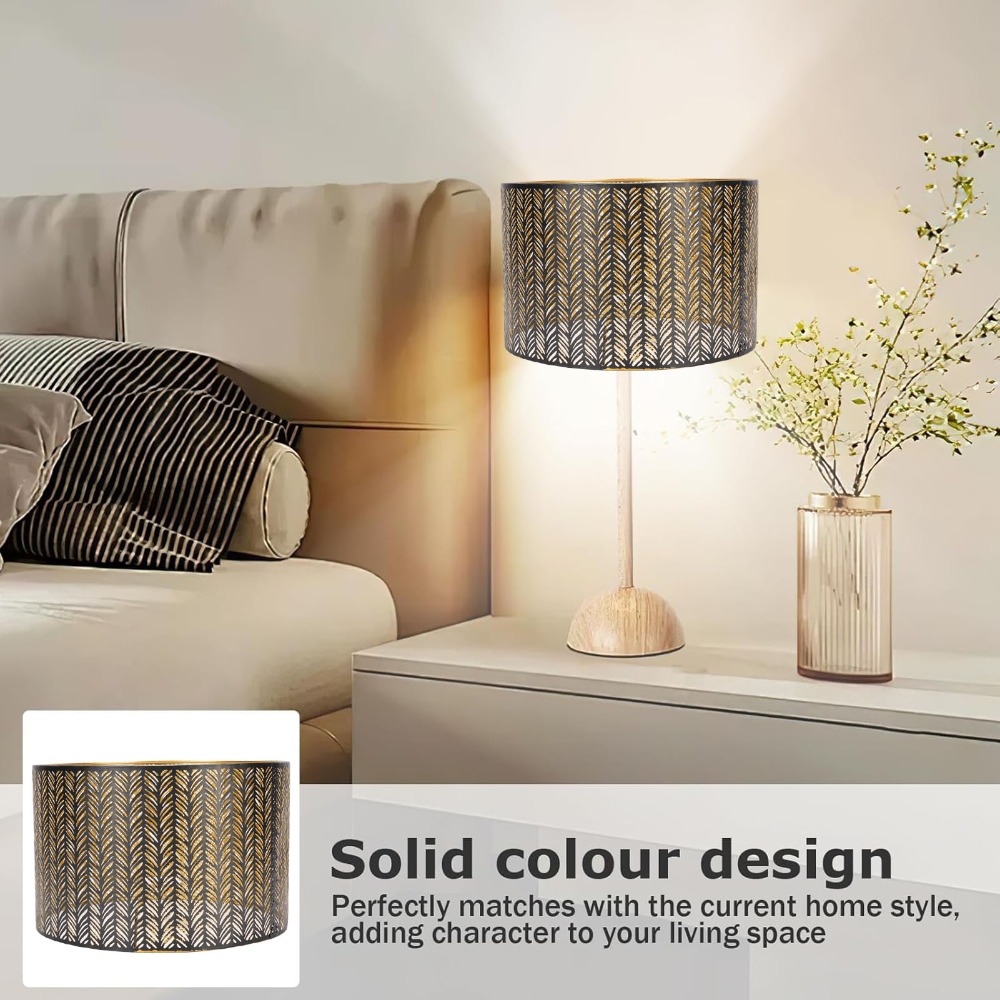 Abat-jour en fer moderne à mot - Geometric Lamp Shade avis et prix