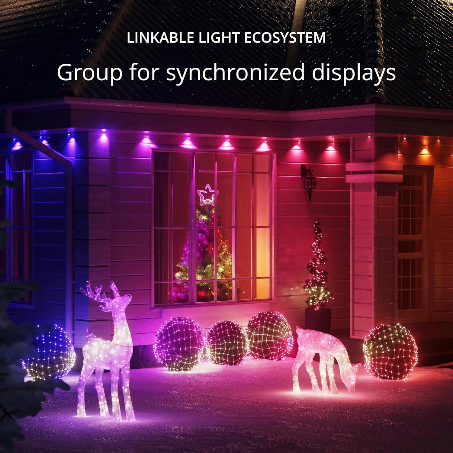 Guirlande de lumières LED en f - Fairy Light Curtain avis et prix