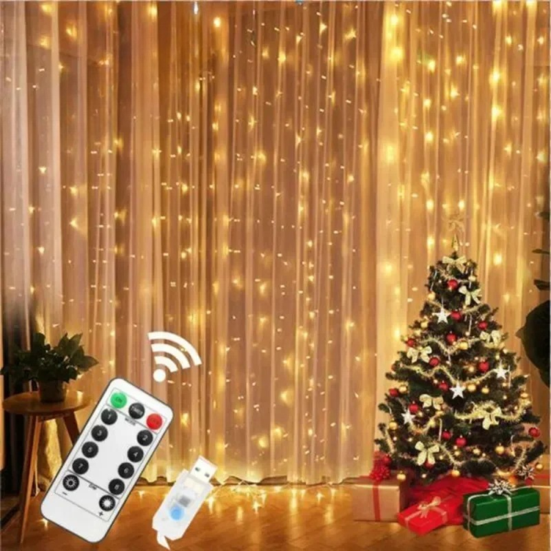 Guirlande de rideau 6x3M/3x3m  - Fairy Light Curtain avis et prix