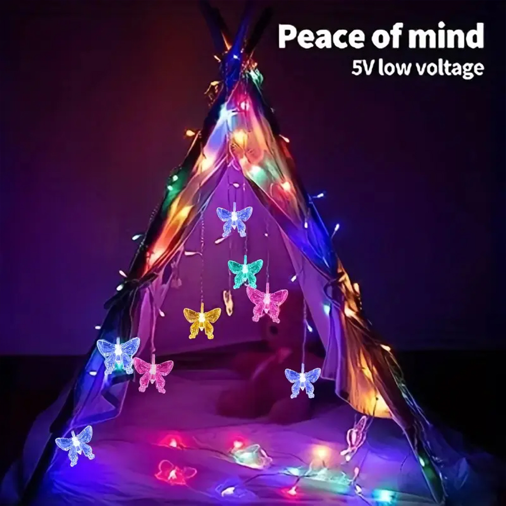 Guirlande lumineuse LED en for - Fairy Light Curtain avis et prix