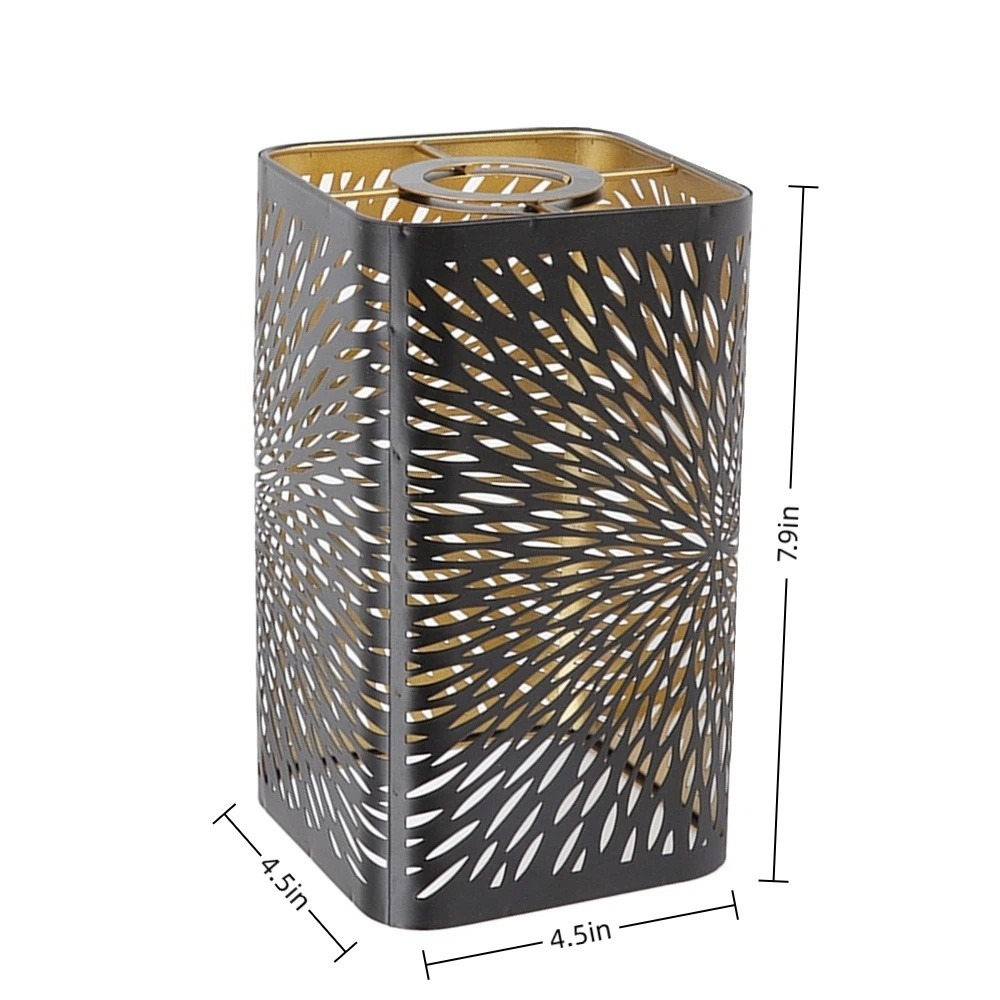 Abat-jour en fer moderne à mot - Geometric Lamp Shade avis et prix