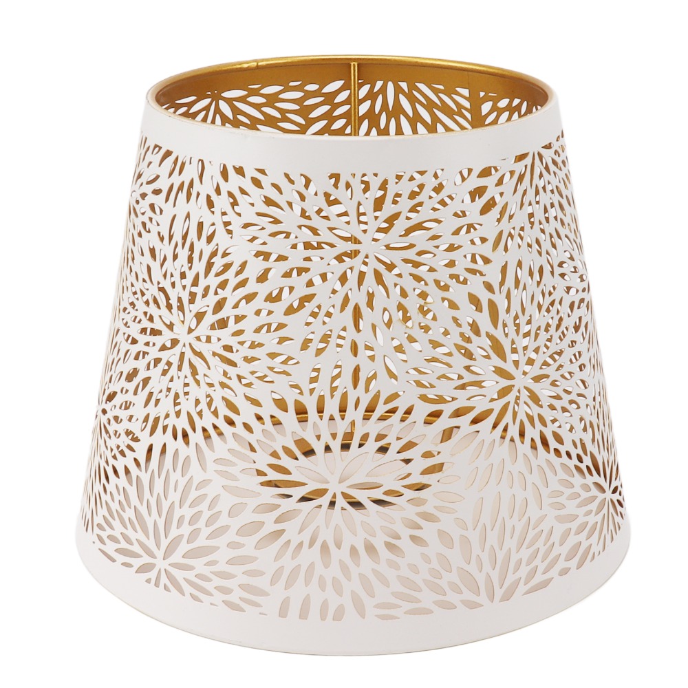 Abat-jour en fer moderne à mot - Geometric Lamp Shade avis et prix